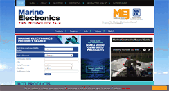 Desktop Screenshot of marineelectronicsjournal.com